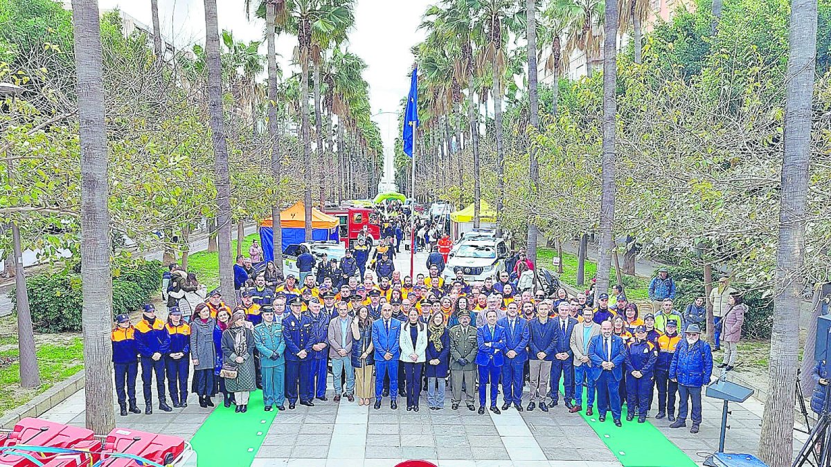 El acto conmemorativo se ha celebrado este sábado en el Mirador de la Rambla.