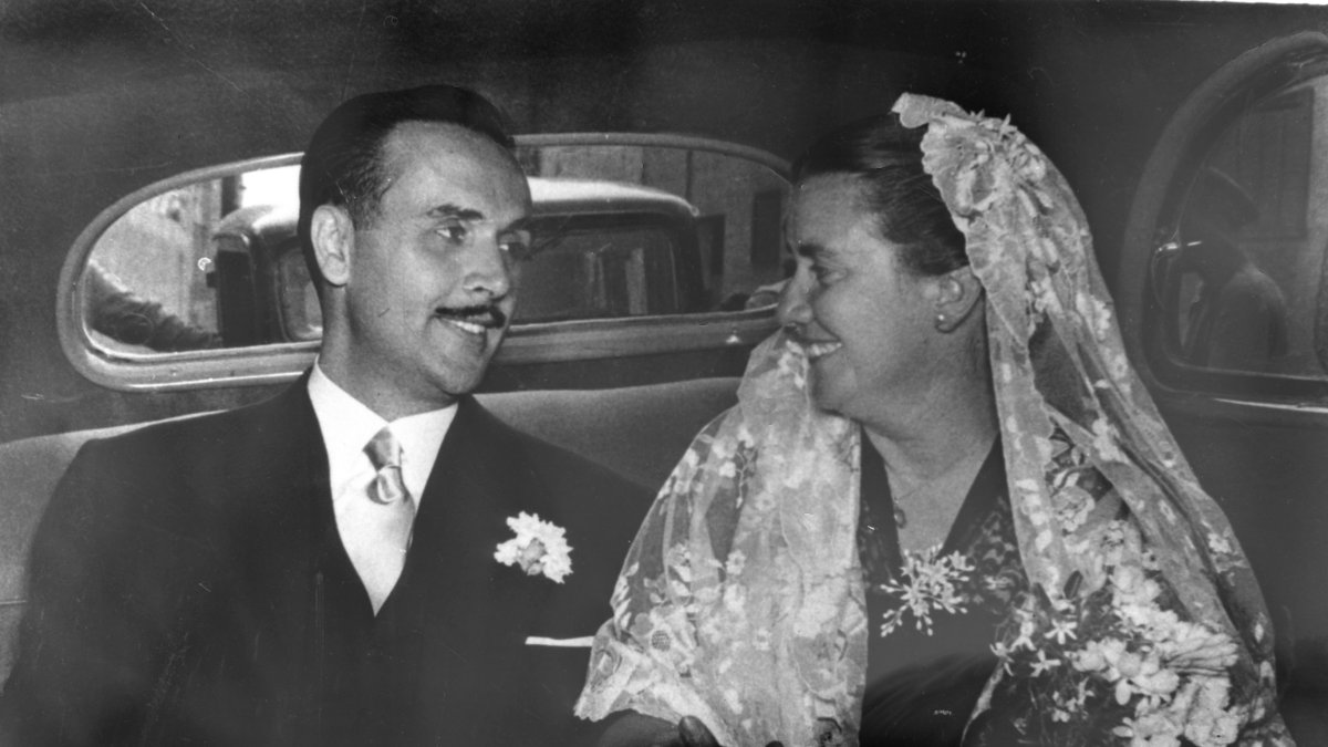 Un ejemplo de amor tardío fue el de Arturo Medina y Celia Viñas.