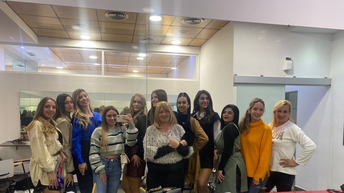 Las aspirantes a la corona de Miss Grand Almería en uno de los eventos previos al gran día.