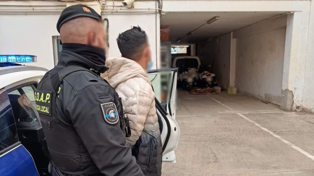 Imagen publicada por la Policía Local de El Ejido en redes sociales.