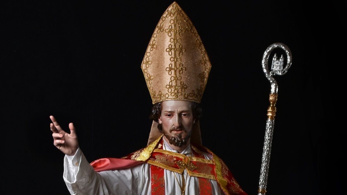 San Blas, obra de Ramón Cuenca. Foto de Santiago Rodríguez.