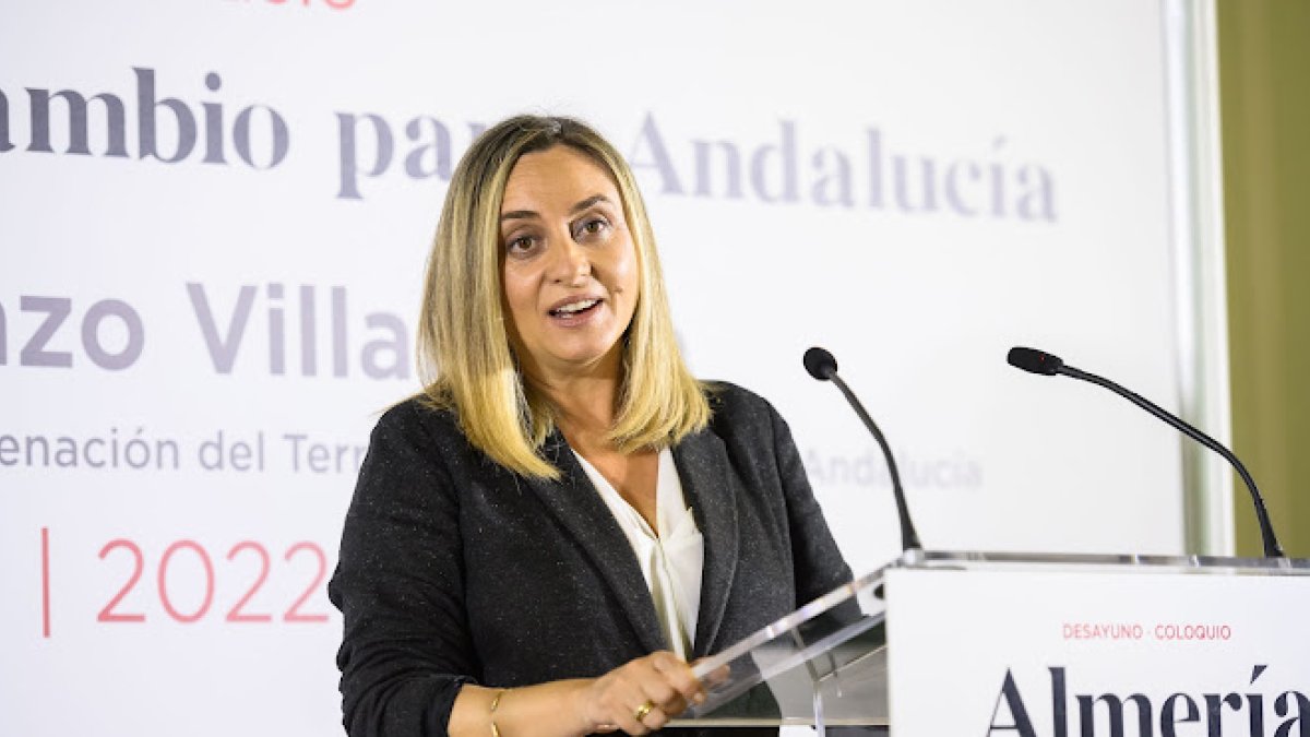 Marifrán Carazo, consejera de Fomento de la Junta de Andalucía