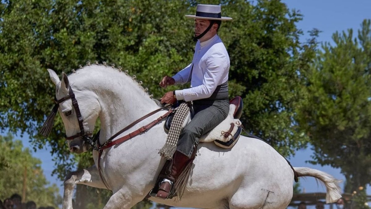 David Mosquera, de la Hípica Almerimar. (FOTO: Paco Macías)