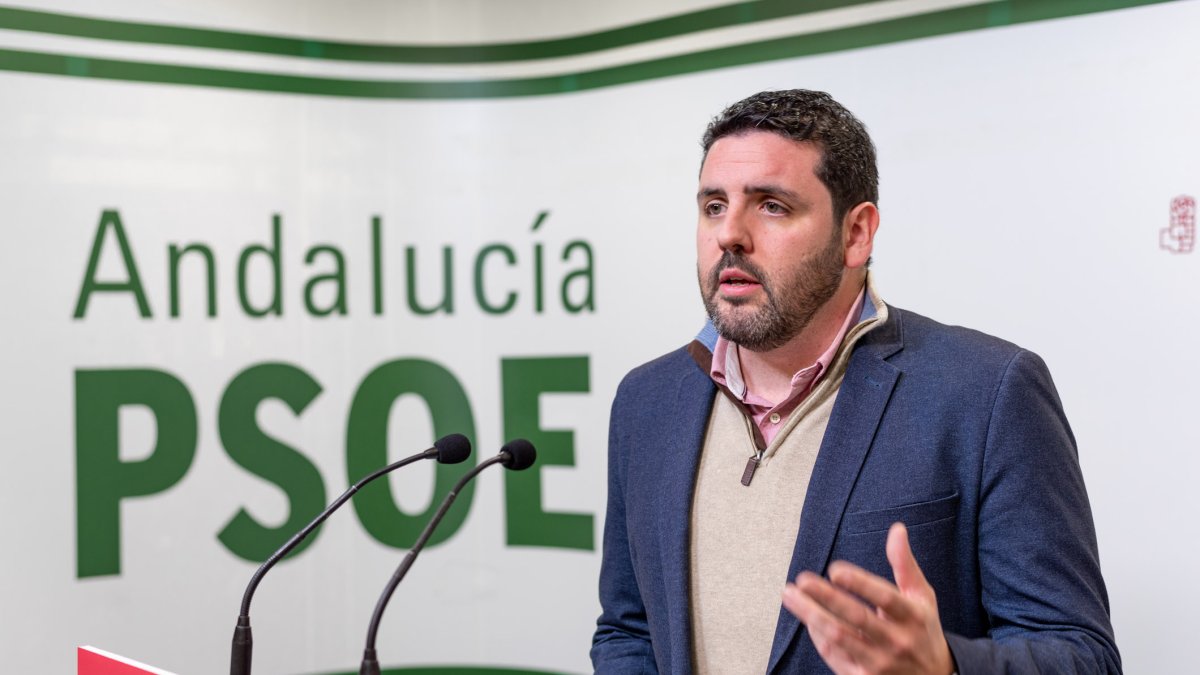 Juan Manuel Ruiz, portavoz del PSOE en Diputación.