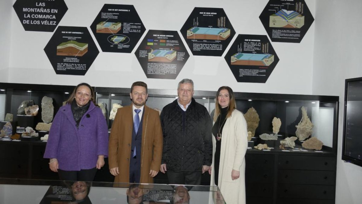 El delegado de Cultura visita el Museo Miguel Guirao tras las obras de reforma y ampliación.