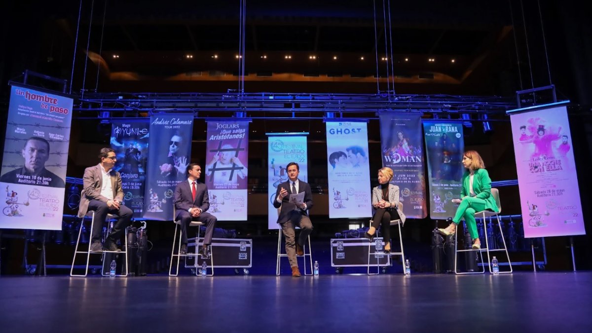 Imagen de la presentación de la edición del año pasado del Festival de Teatro de El Ejido.