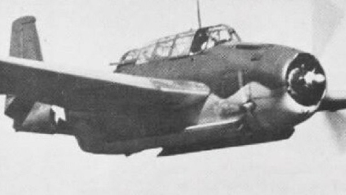 Imagen de archivo de un avión militar.