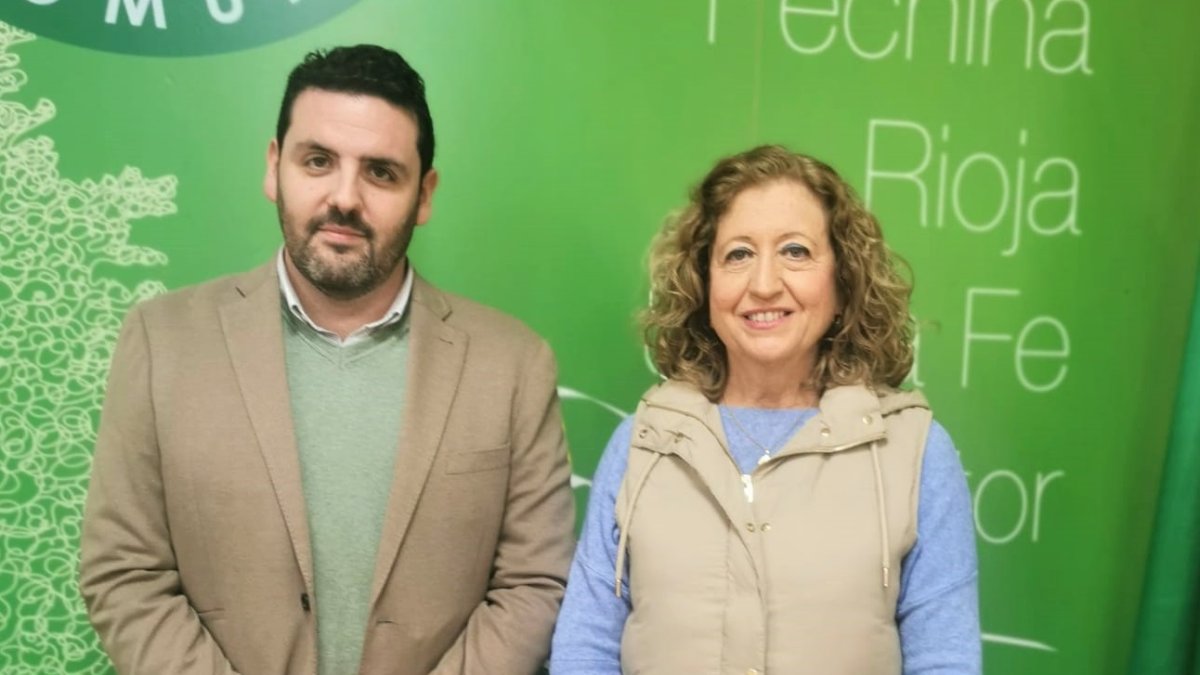 Juan Manuel Ruiz y Trinidad Góngora, presidente y vicepresidenta de la Mancomunidad del Bajo Andarax.