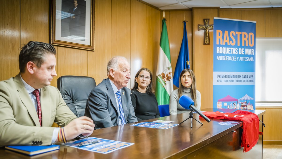 Presentación en el Ayuntamiento de Roquetas de Mar.