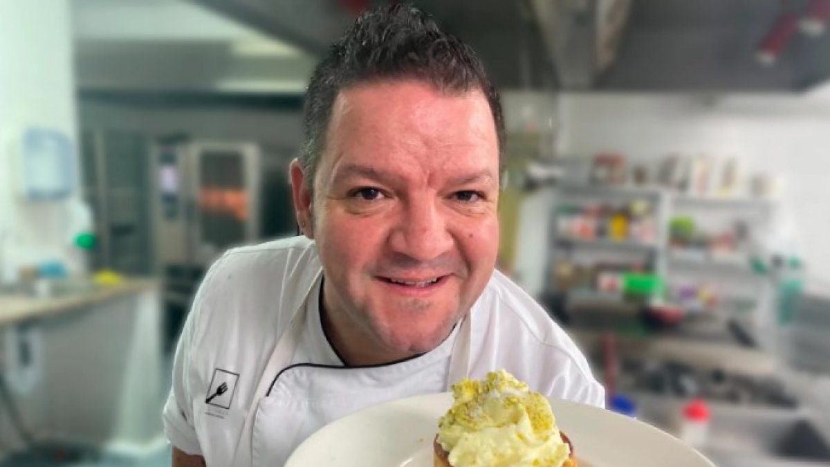 El Chef Rafael Moreno.