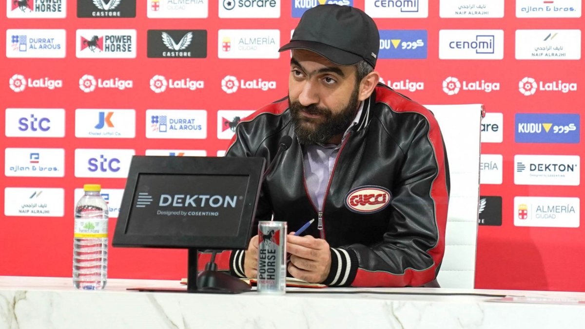 Mohamed El Assy tiene claro que no baja el Almería.