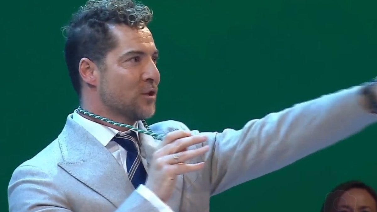 David Bisbal, en el Teatro de la Maestranza.