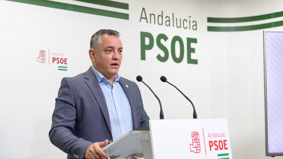 Indalecio Gutiérrez, diputado del PSOE de Almería.