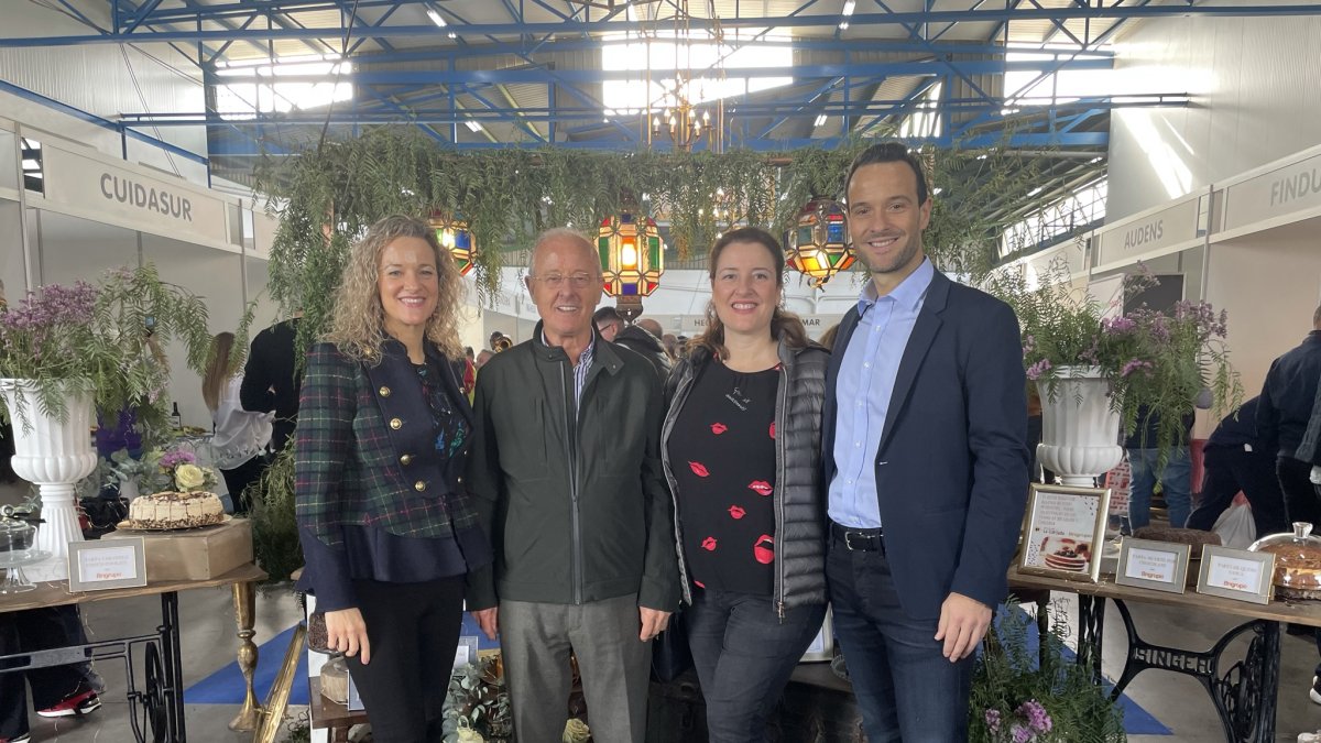 Parte de la familia Martínez, Maricarmen Martínez Sánchez, Manuel Martínez Gómez (fundador Congelados Hecomar), Patricia Martínez Sánchez y M