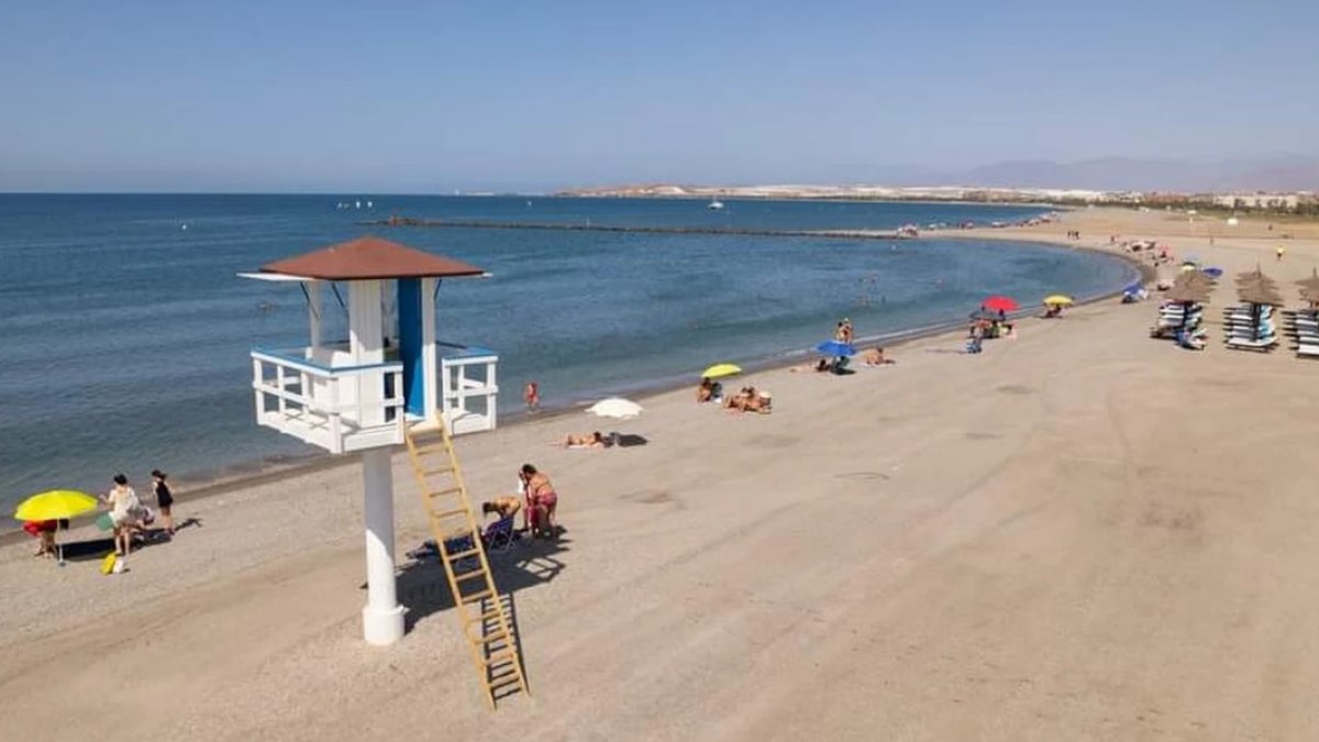 Imagen de archivo de una playa ejidense.