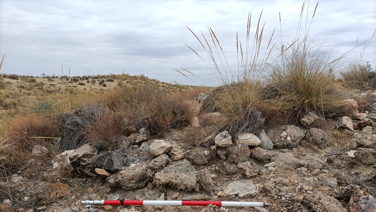 Imagen de la estructura del Tholos neolítico