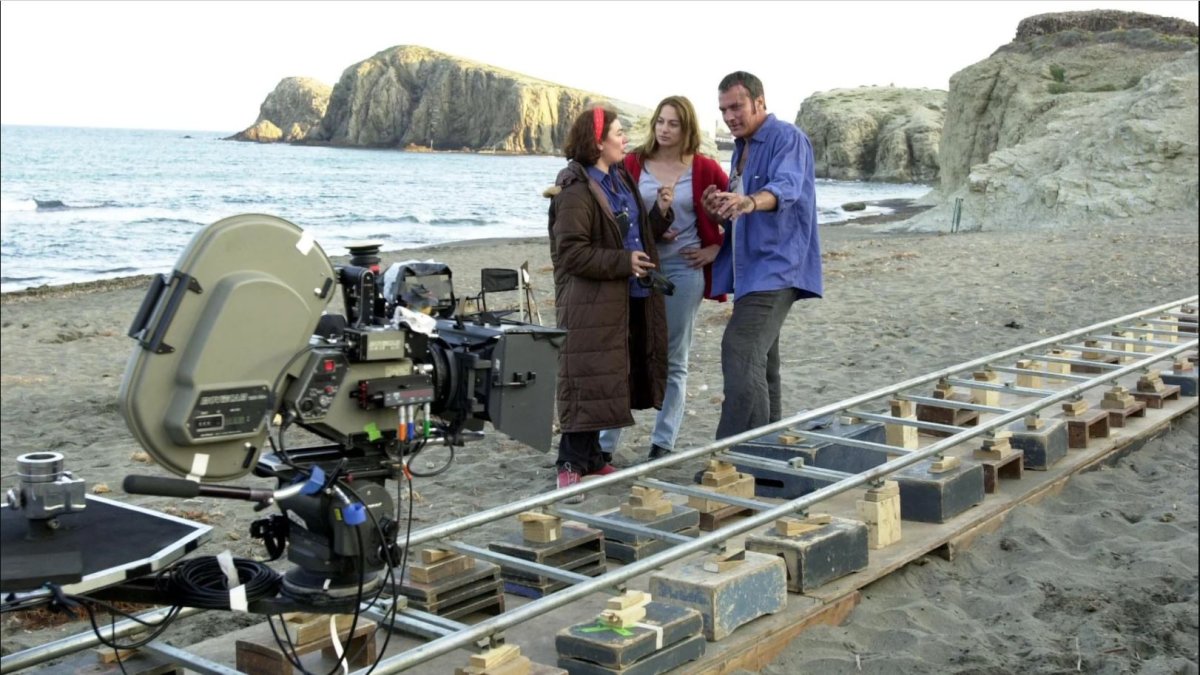 Rodaje de la película.