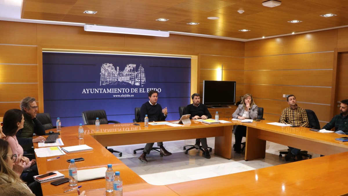 Han mantenido una reunión para diseñar y definir las diferentes zonas.