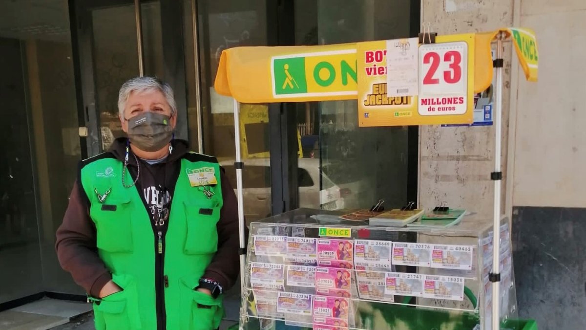 Lourdes Moreno, vendedora desde el año 2015.