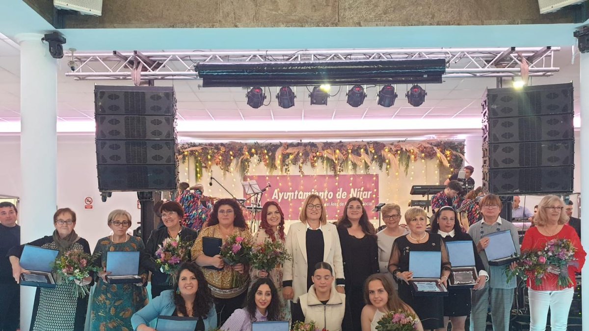 Galardonadas VIII Premios Mujer Nijareña.