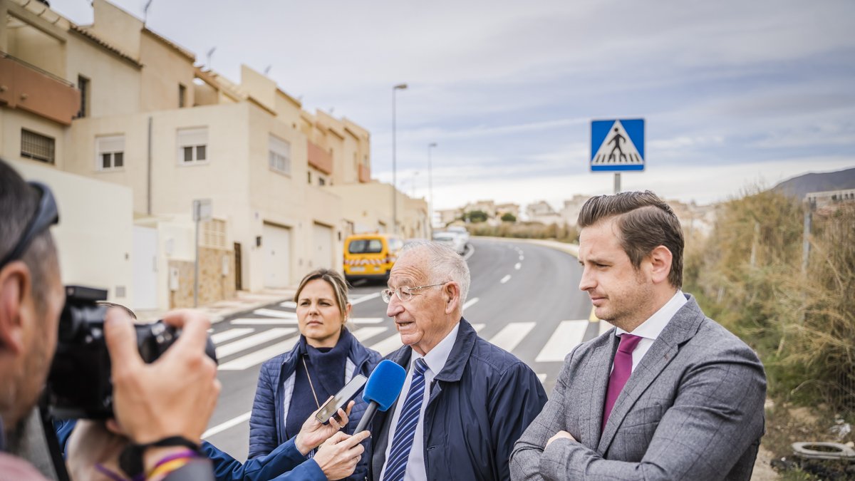 Visita a los trabajos finalizados en Las Colinas de Aguadulce,