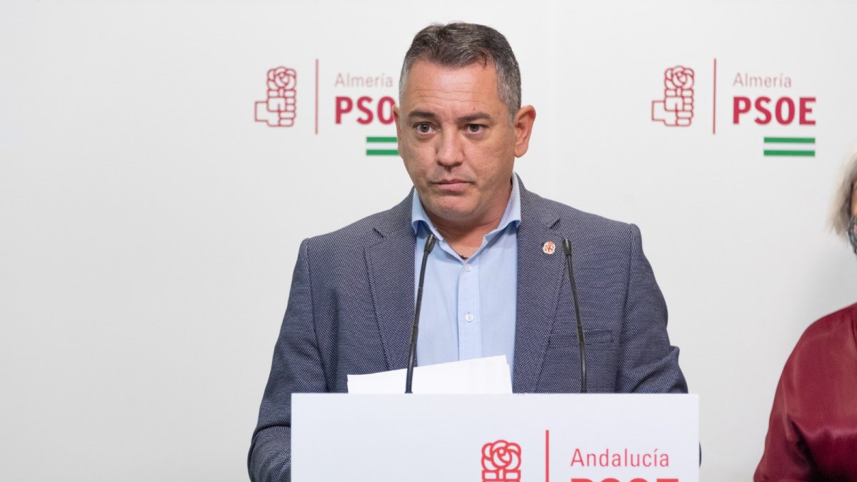 Indalecio Gutiérrez, diputado del PSOE de Almería.