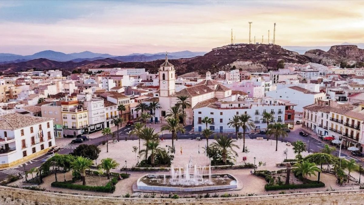 Panorámica del municipio de Albox.