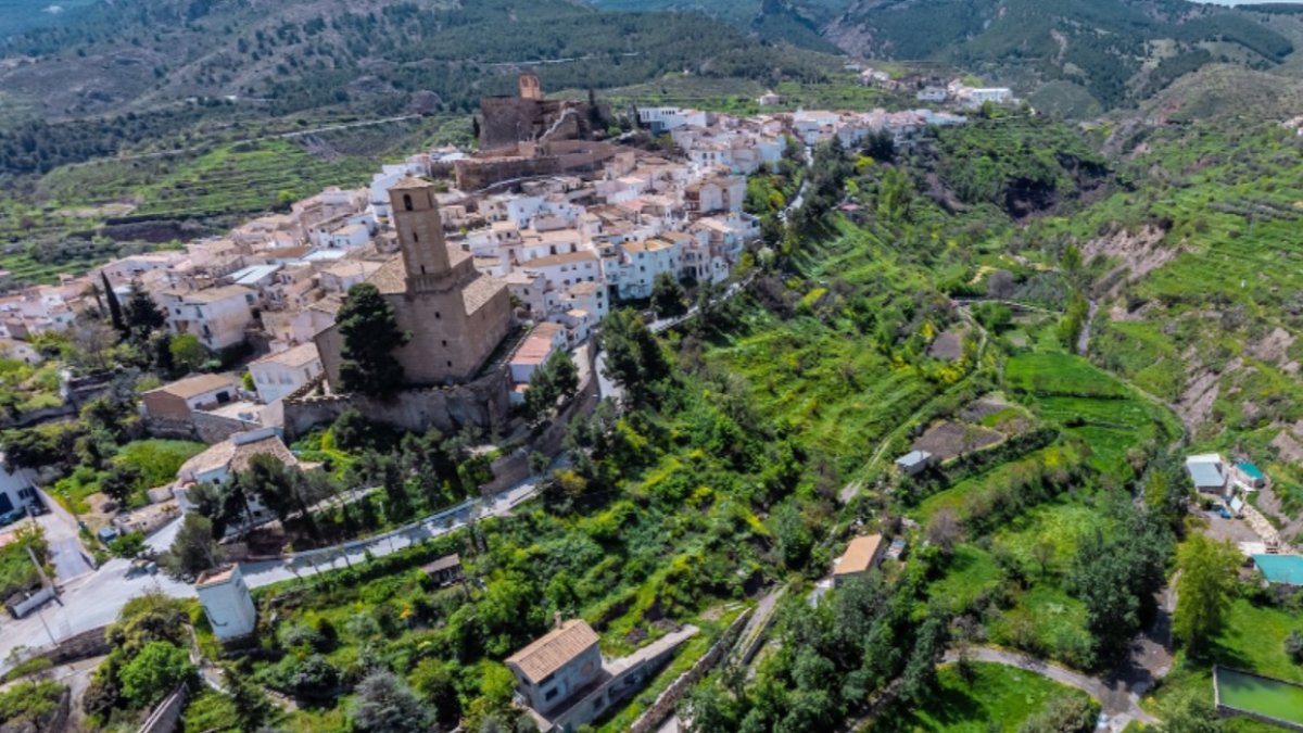 Vista aérea de Serón.
