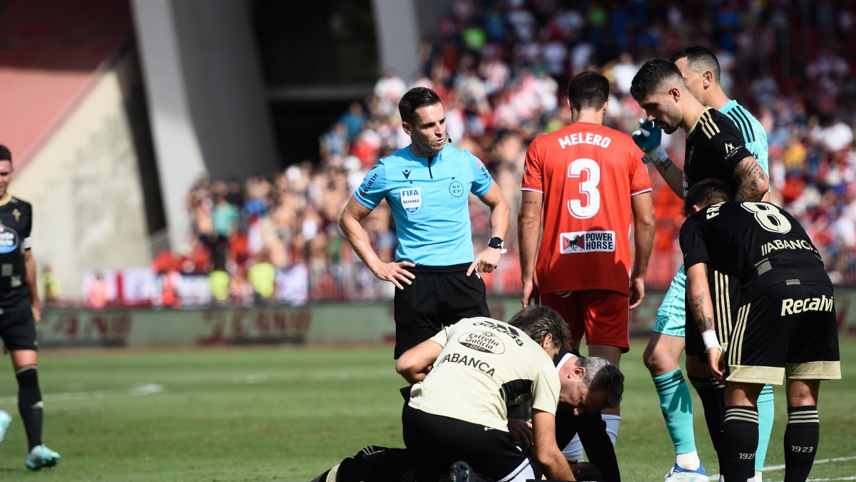 Del Cerro Grande en el Almería 3 Celta 1.
