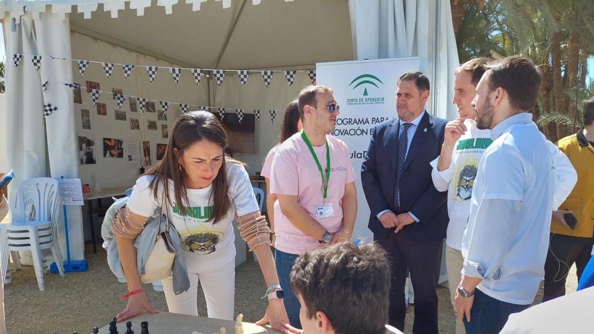 La delegada del Gobierno de la Junta en Almería, Aránzazu Martín, ha inaugurado el encuentro.