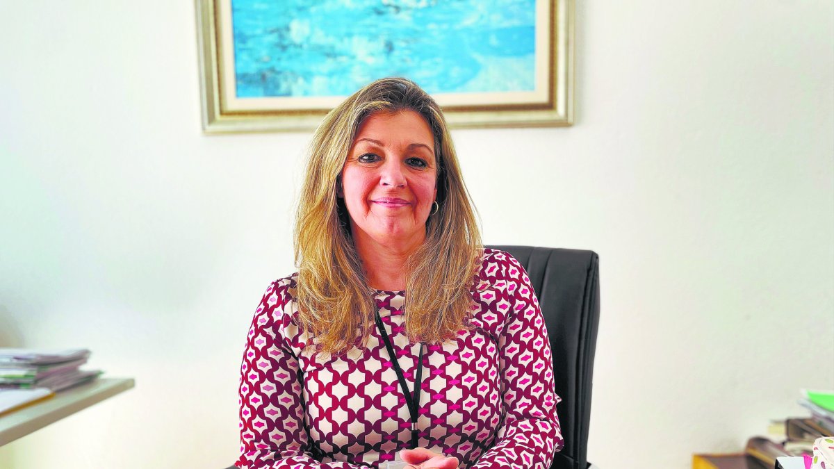 Pilar Casado, en su despacho de El Acebuche.