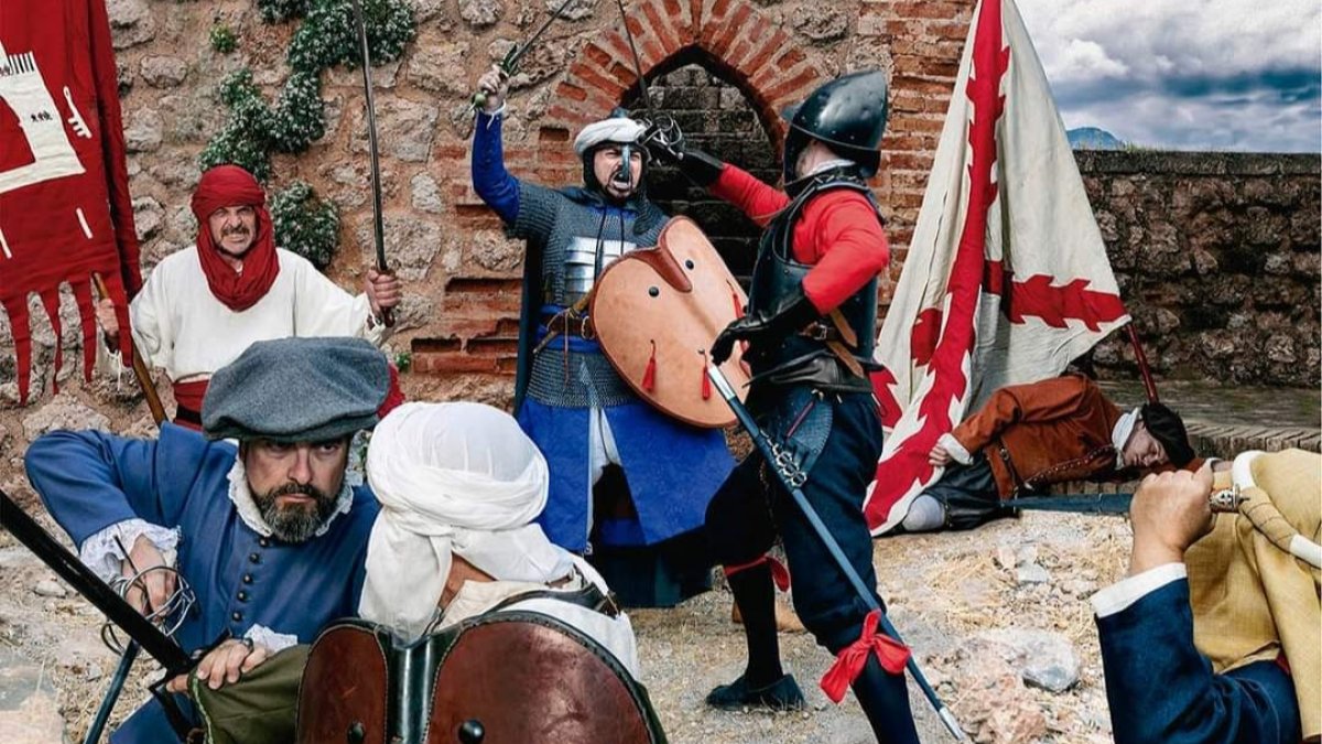 Imagen del cartel oficial de la recreación de la \'Batalla de Berja\'.