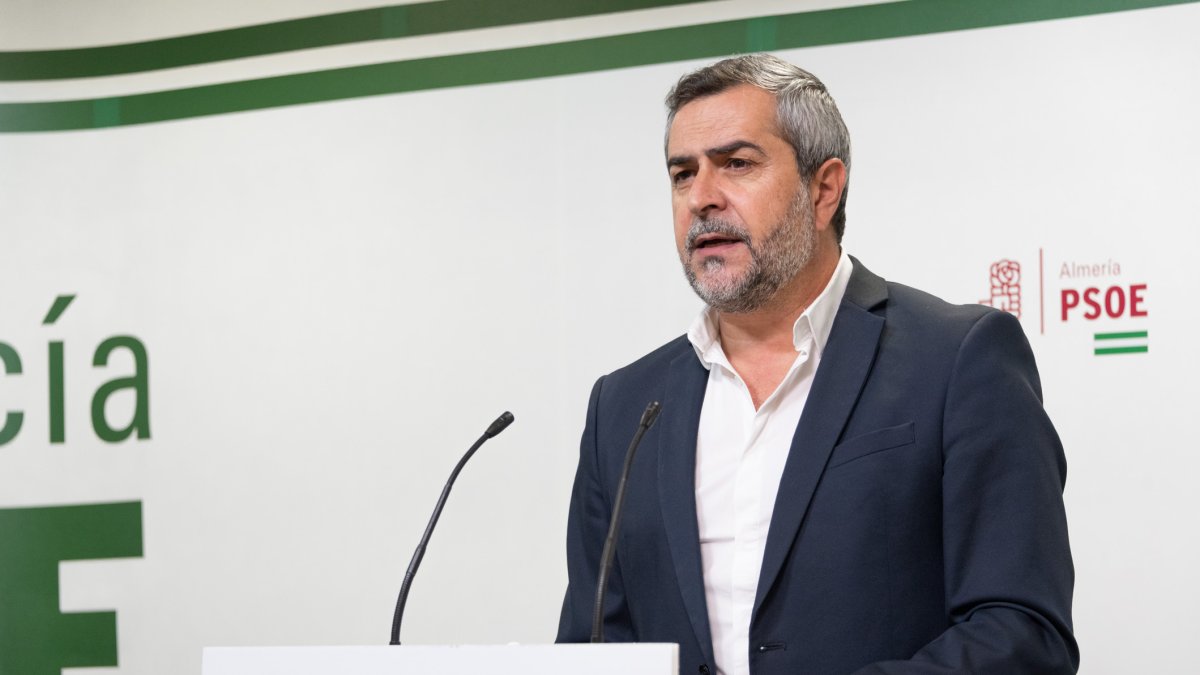 Juan Antonio Lorenzo, secretario general del PSOE de Almería.