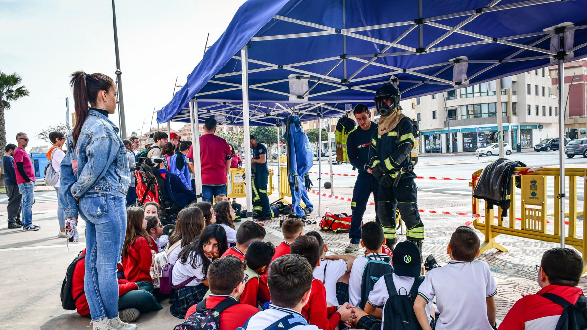 la Semana de la Prevención de Incendios 2023 se ha presentado este martes en Roquetas.