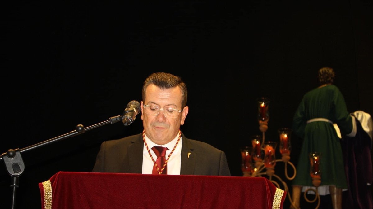 Antonio Ruiz Ortiz, pregonero de la Semana Santa en Pulpí.