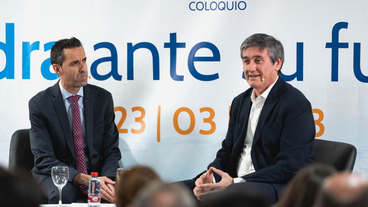 Manuel Cortés durante su intervención.