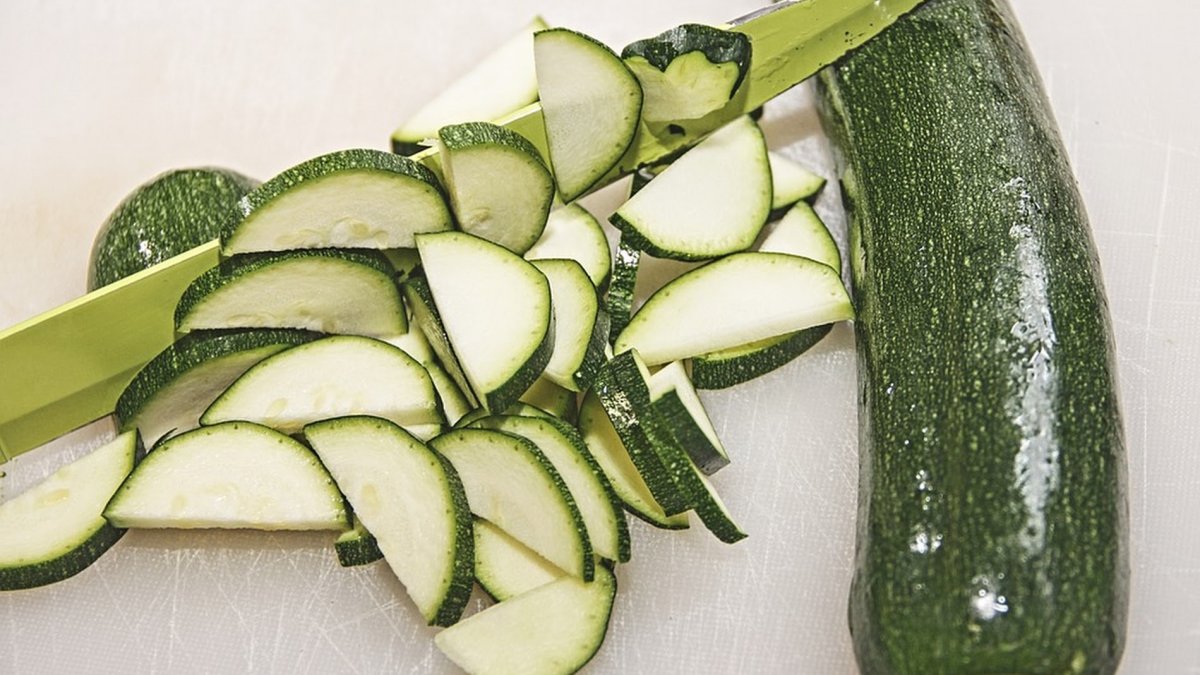 El calabacín, protagonista del menú saludable de este domingo.