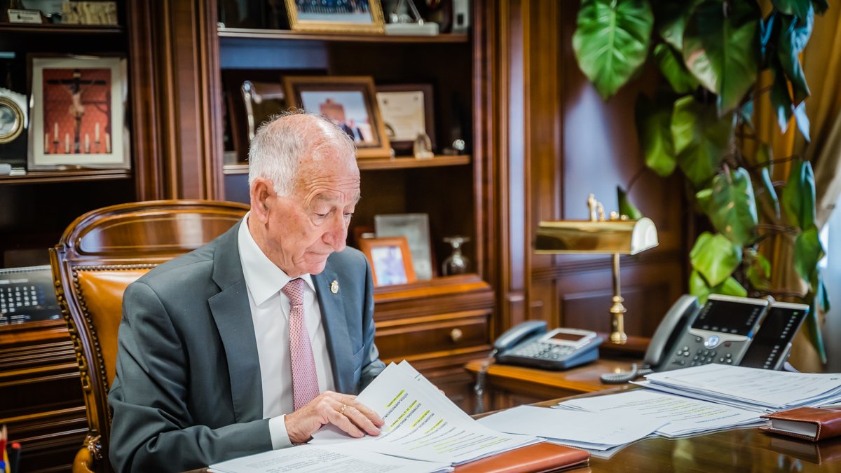 El alcalde de Roquetas de Mar, Gabriel Amat.