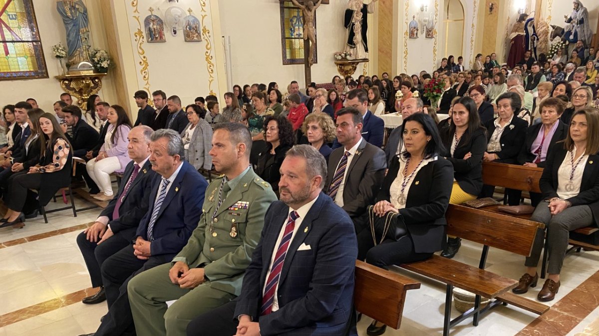 Autoridades Locales en la Misa de Hermandad Paso Morao.