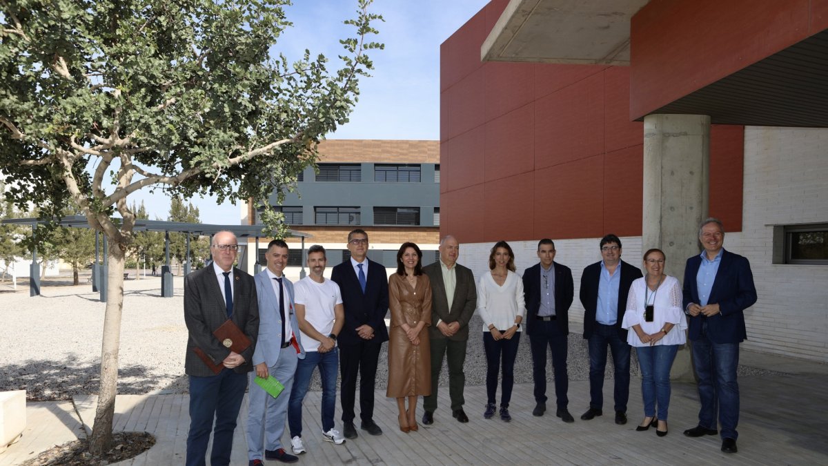 Participantes en la jornada sobre el cáncer de colon, celebrada este viernes en la UAL.