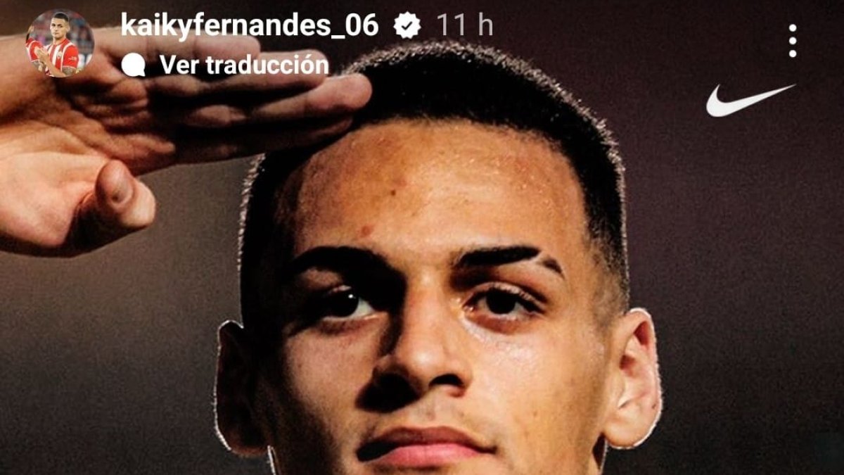 La foto que ha publicado Kaiky en sus redes sociales.