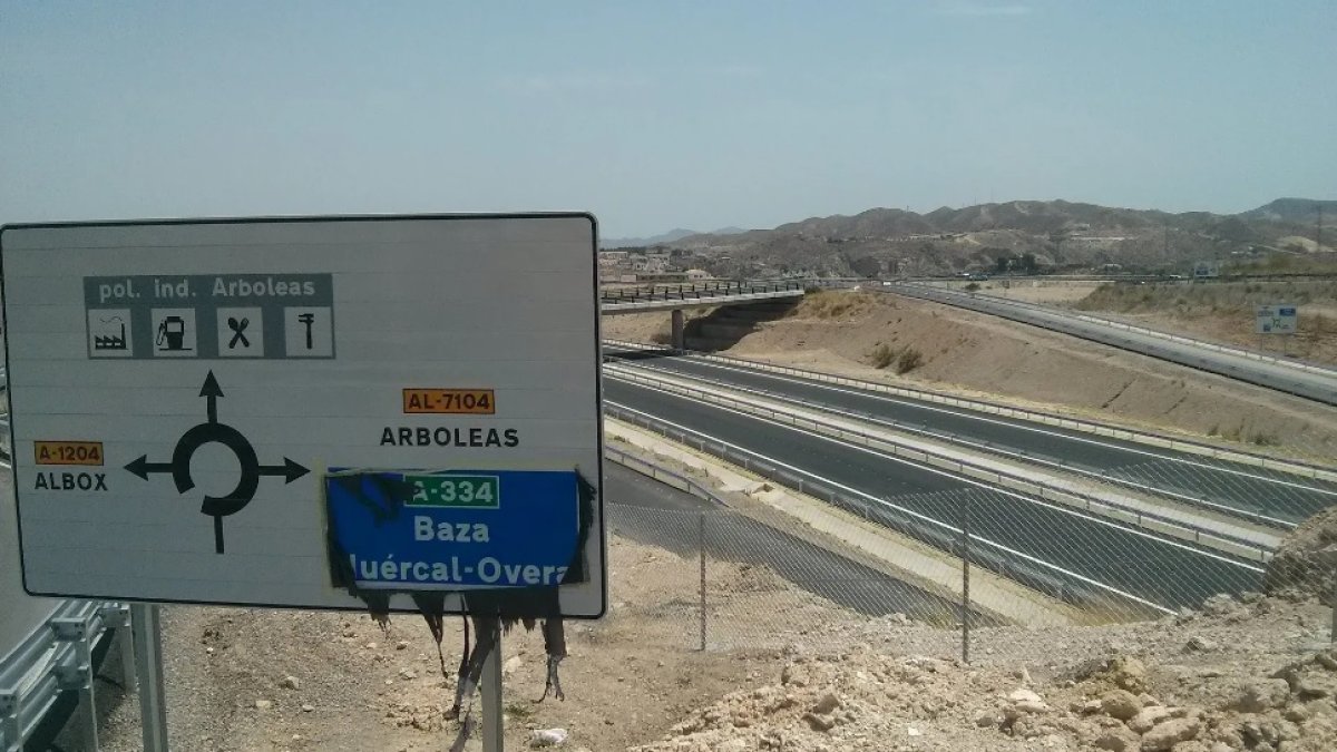 Imagen de archivo de un tramo de la autovía.