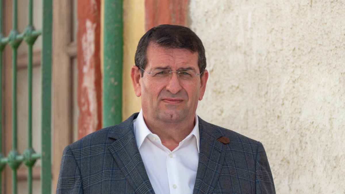 Fotografía de archivo del portavoz del PSOE Vera, Martín Gerez.