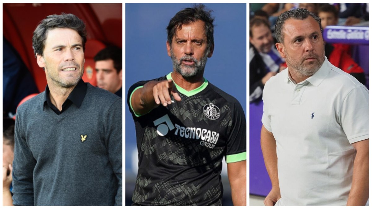 Rubi, Quique y Sergio aguantan al frente de Almería, Getafe y Cádiz en el tramo final.