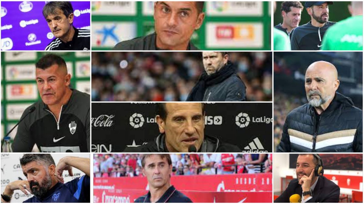 Estos entrenadores ya disfrutan de un merecido descanso.