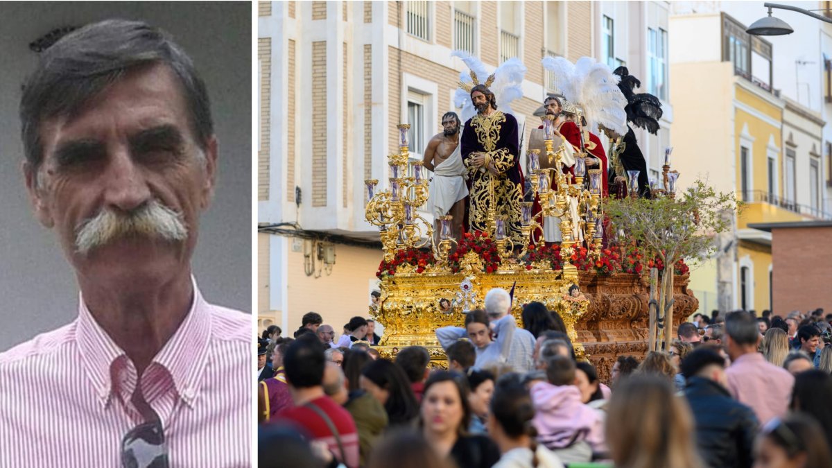 Félix Miguel Donis y el paso de Nuestro Padre Jesús de la Sentencia.