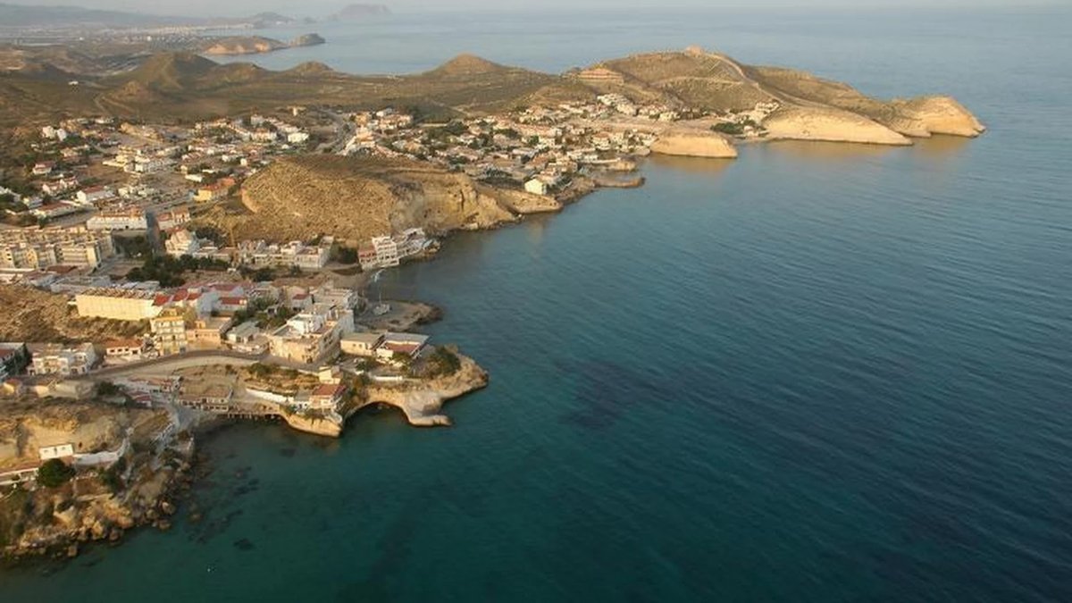 Vista aérea de parte de San Juan de los Terreros.
