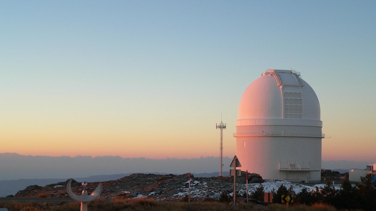 El observatorio de Calar Alto.