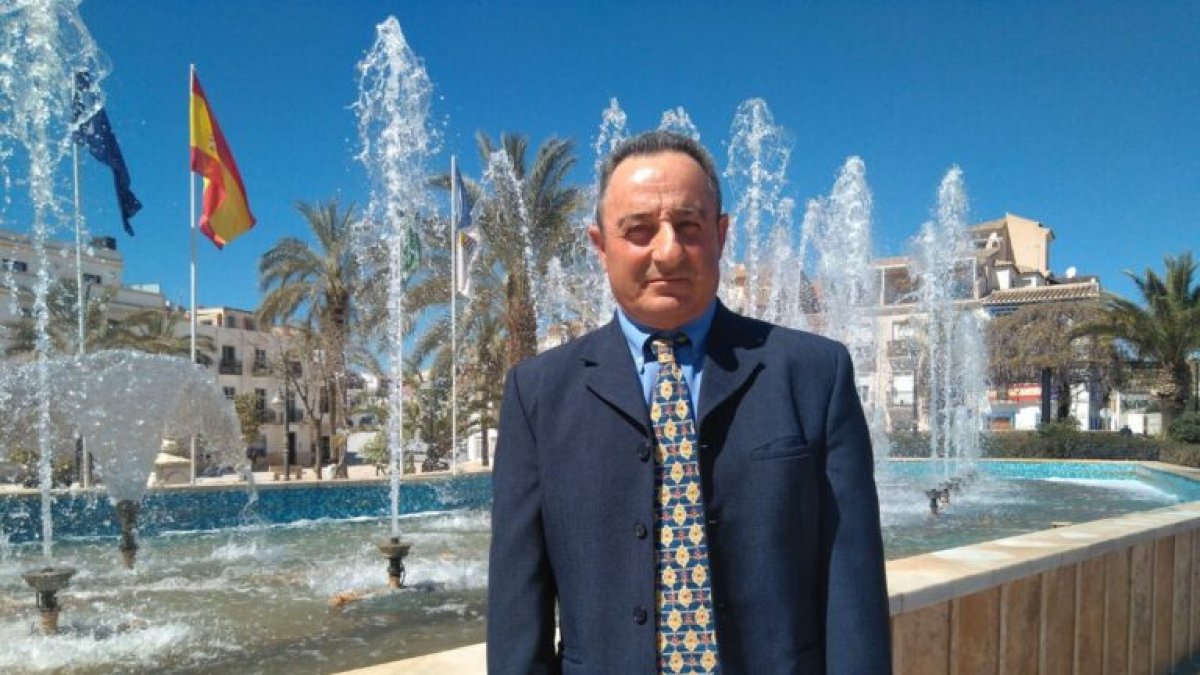 José Antonio Alfonso, candidato en Albox.