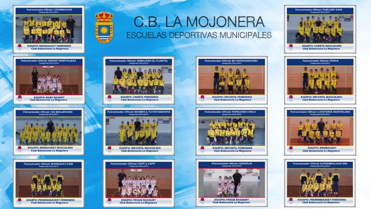 La gran familia del CB La Mojonera.
